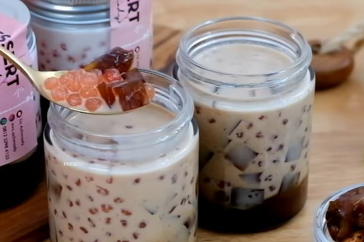 Resep Sago Milky Kurma Yang Segar