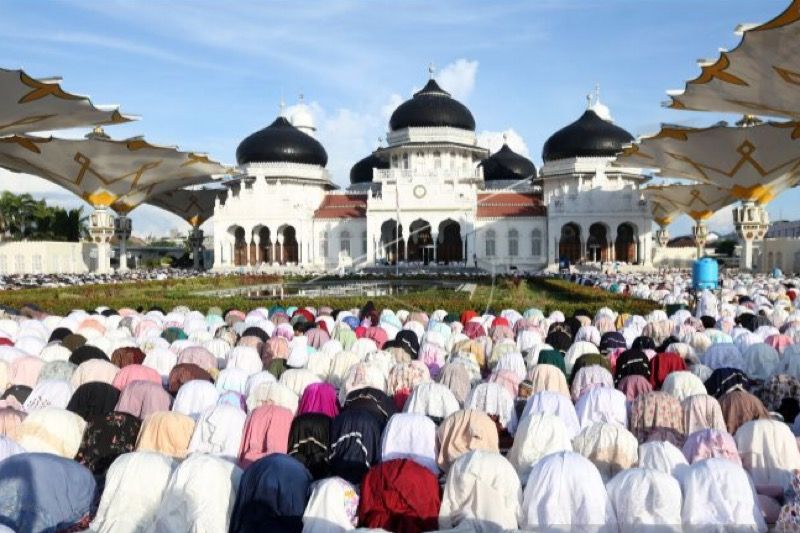 Niat dan Tata Cara Sholat Idul Fitri