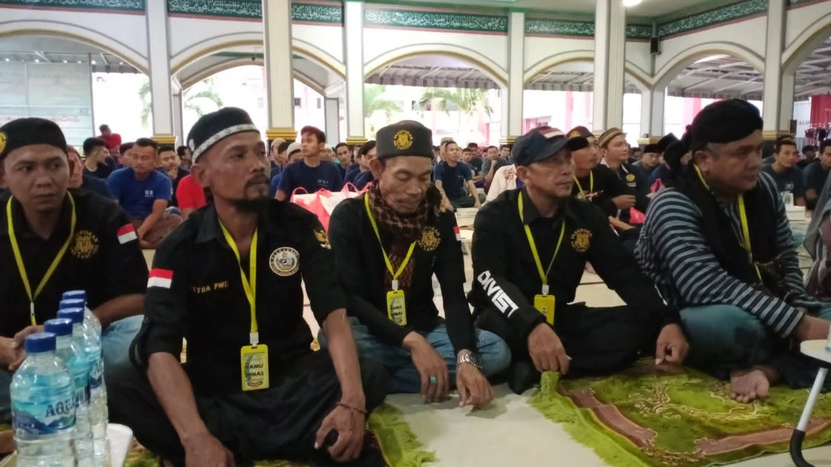 Mantan Napi dan Napi Lapas Cianjur Gelar Buka Bersama. (dik)