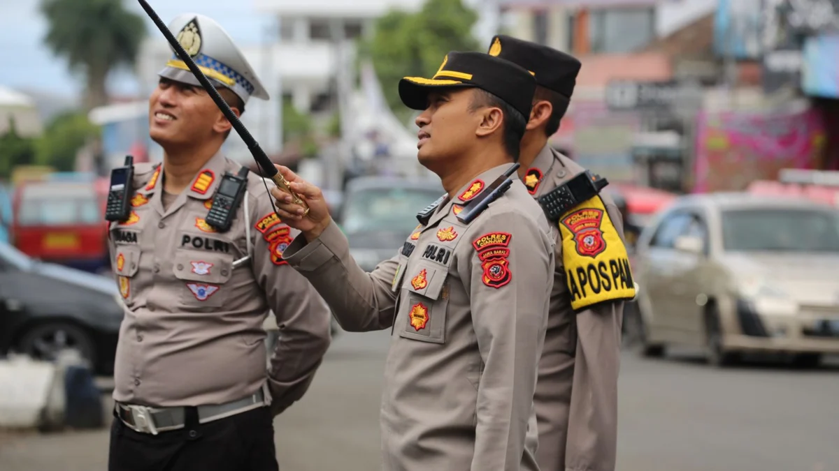 Polda Jabar Cek Kesiapan Jelang Arus Mudik Lebaran 2023. (dik)