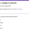 LINK TEST Jomblo Google Form