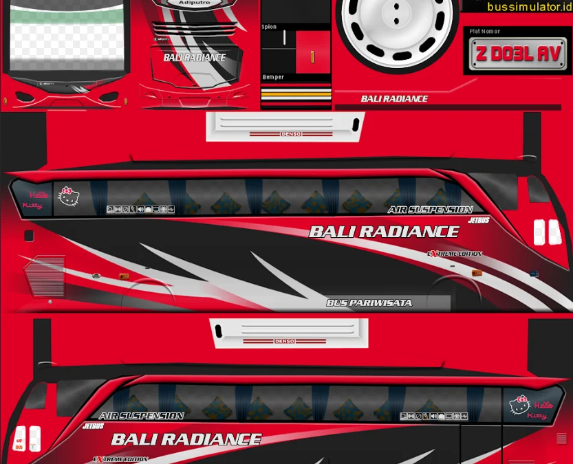 Link Download Livery BUSSID HD SHD PNG Lengkap 2023!