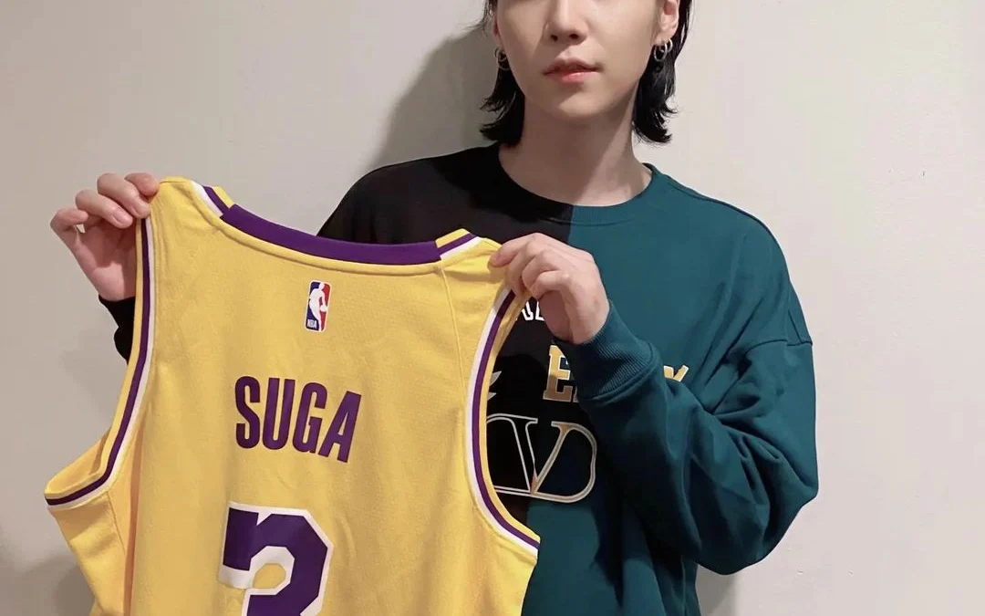 Ini Kata SUGA BTS Usai Dinobatkan Jadi Ambassador NBA