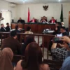 Sidang Kasus Tabrak Lari yang Menewaskan Selvi. (dik)