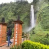 Curug Citambur yang Viral Ternyata Air Terjun Tertinggi di Jabar. (zan)