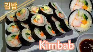 Resep dan Cara Membuat Kimbab Korea Halal Budget Murah! (foto : youtube)