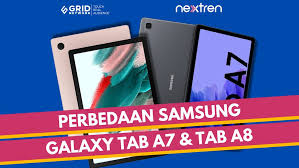 Perbandingan yang Harus Kamu Ketahui Antara Samsung Galaxy Tab A7 dan Tab A8!