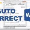 Mematikan Fitur Auto Correct