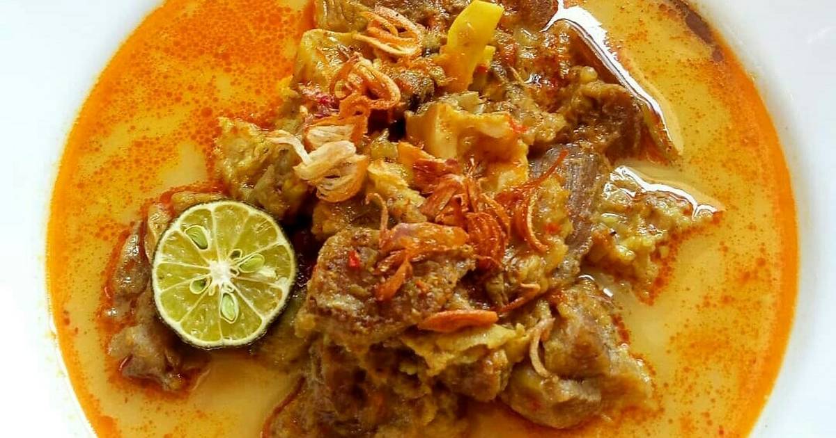 Resep Gulai Daging Sapi Kuah Penuh Rempah