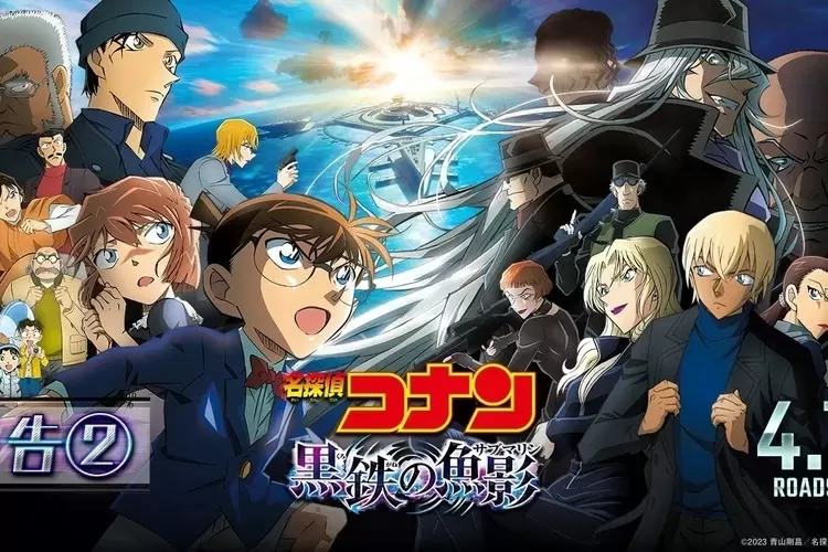 Link Nonton Detective Conan: Black Iron Submarine Jadi Film Terlaris Di Jepang!