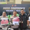 Pasutri Pelaku TPPO Diringkus Satreskrim Polres Cianjur. (dik)