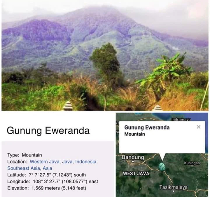 Destinasi dan Mitos Gunung Eweranda, Kisah Seorang Gadis yang Bercocok Tanam!