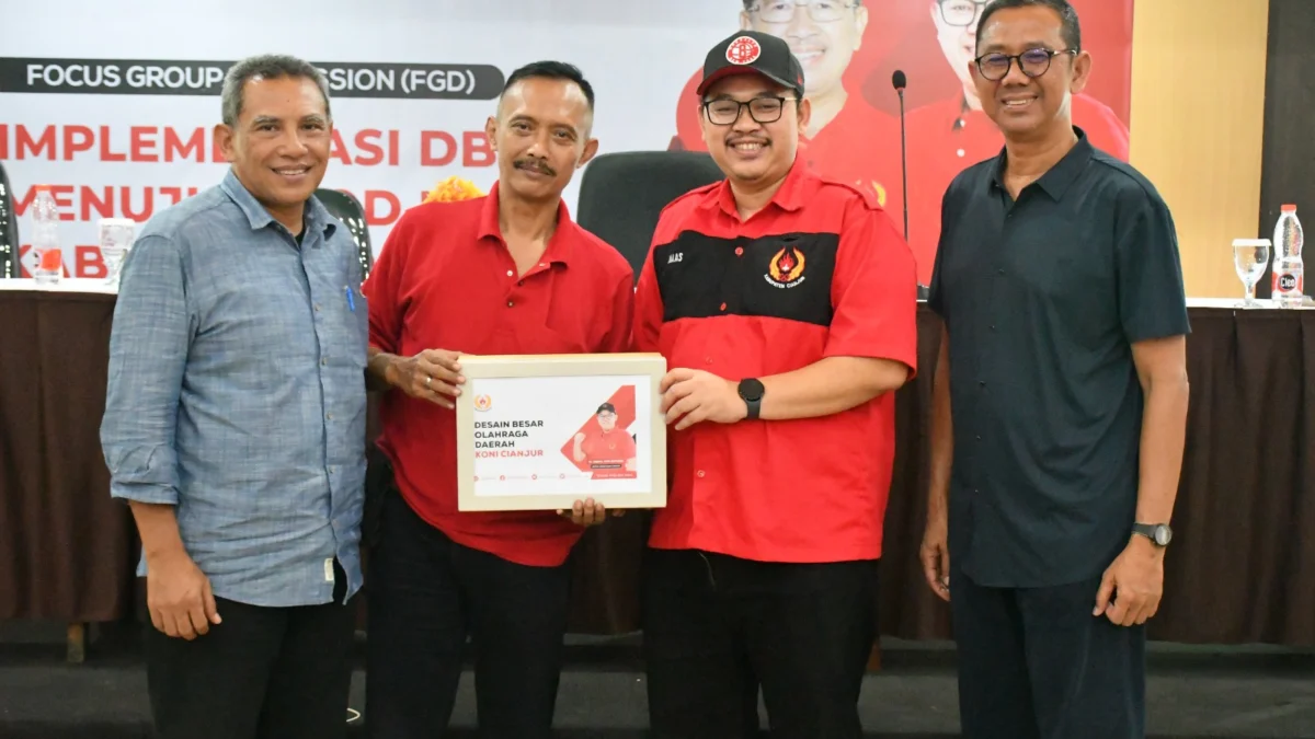 KONI Cianjur Siap Bangkitkan Sektor Olahraga Melalui DBOD