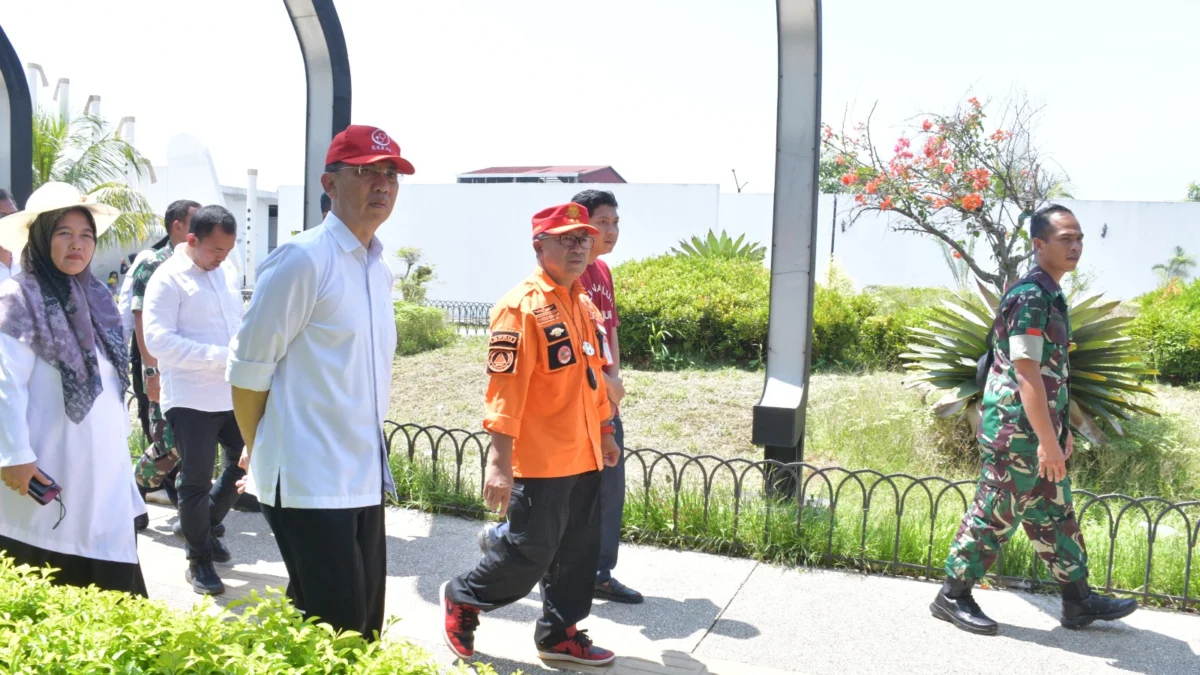 Alun-alun Cianjur Ditutup Sementara untuk Perbaikan