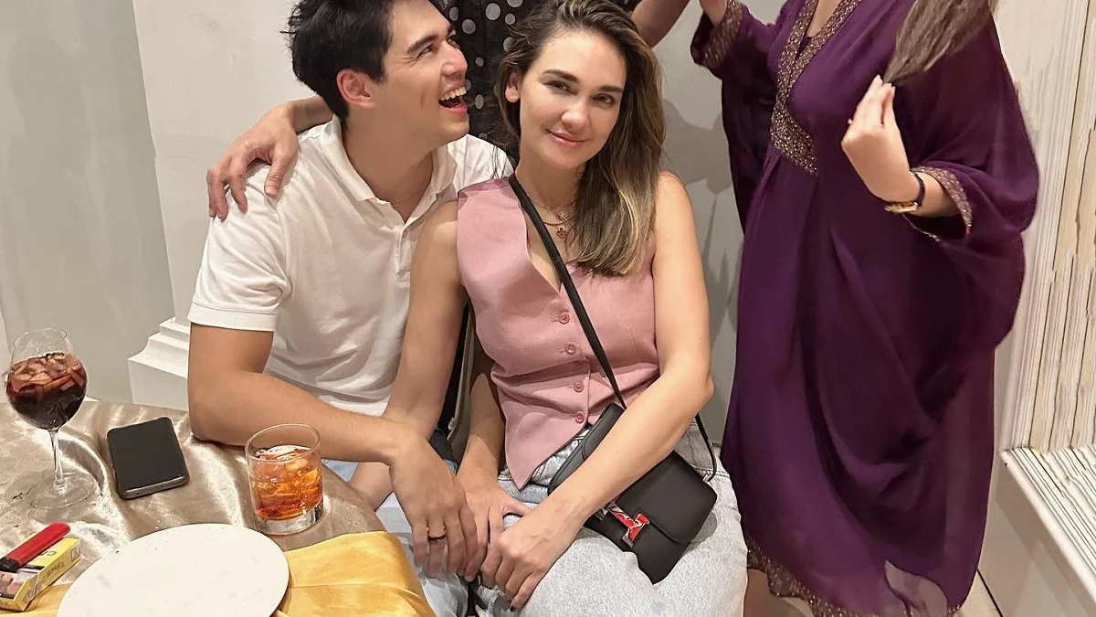 Luna Maya dan Maxime Bouttier