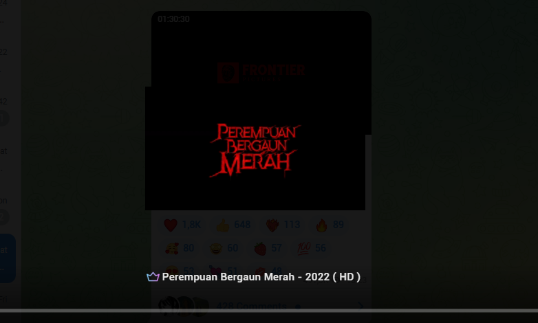 Link Nonton Film Perempuan Bergaun Merah Via Telegram Gratis