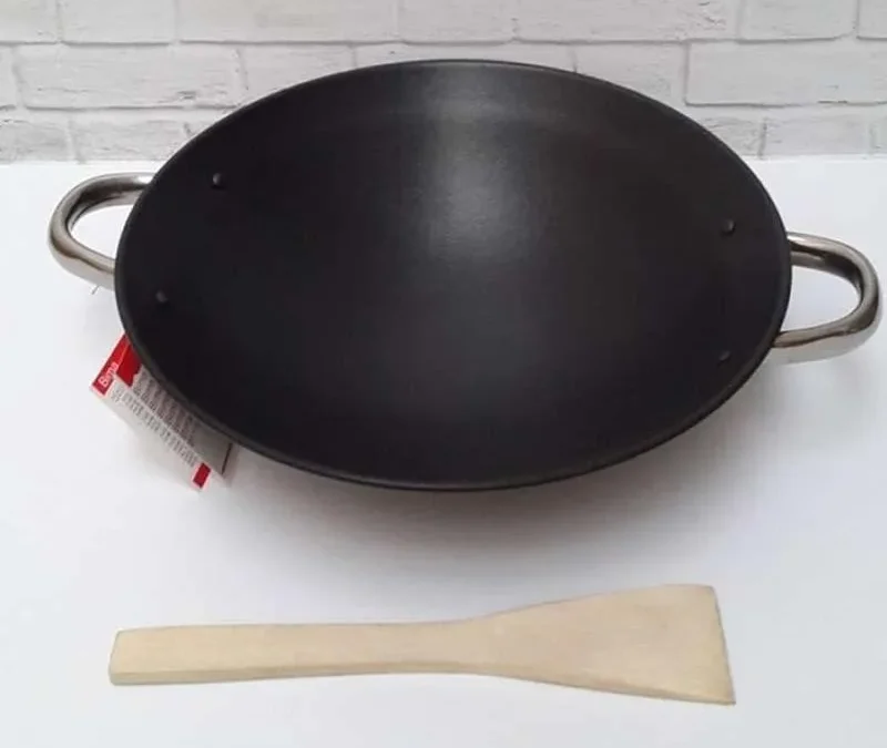 Wajan Baja Alat Masak Antiribet di Jamin Tahan Lama