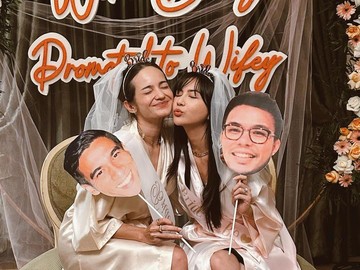 Diam-Diam Enzy Storia dan Jessica Mila Rayakan Bridal Shower Bareng