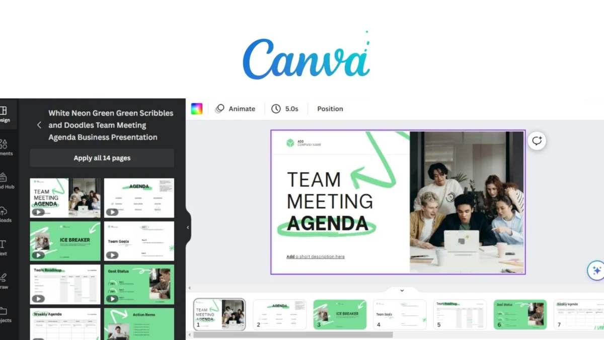 Cara Download Template Power Point Di Canva