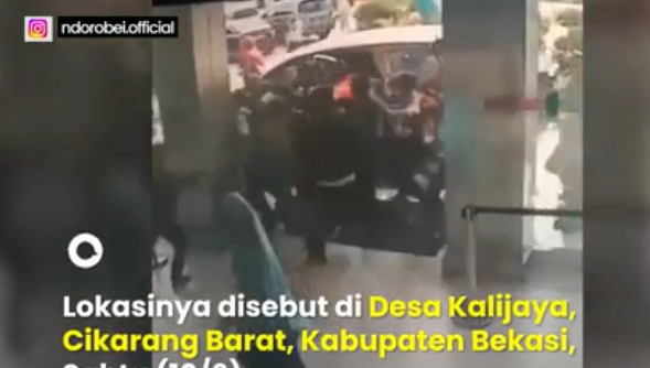 Ibu di Bekasi di Terinjak Pelajar Tawuran