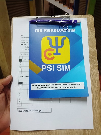 Tes Psikolog SIM