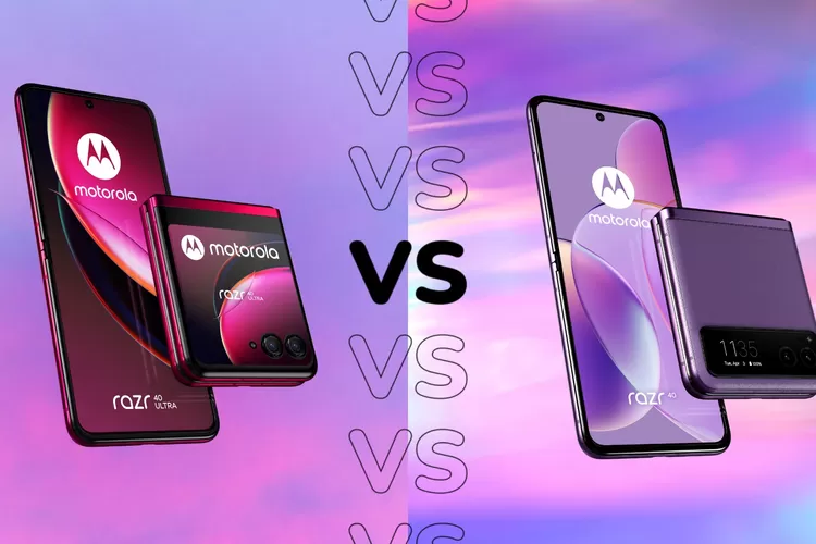 Harus Tahu! Perbedaan Spesifikasi Motorola Razr 40 Vs Razr 40 Ultra