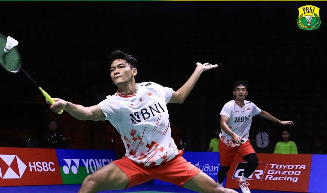 Ganda Putra Indonesia Putra, Bagas/Fikri lolos ke Final Thailand Open 2023