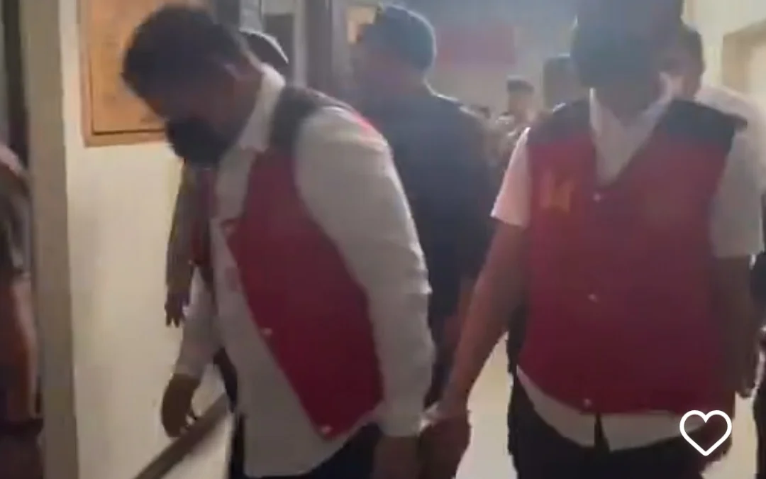 Mario Dandy dan Shane Lukas Jalan Gandengan Menuju PN Jaksel