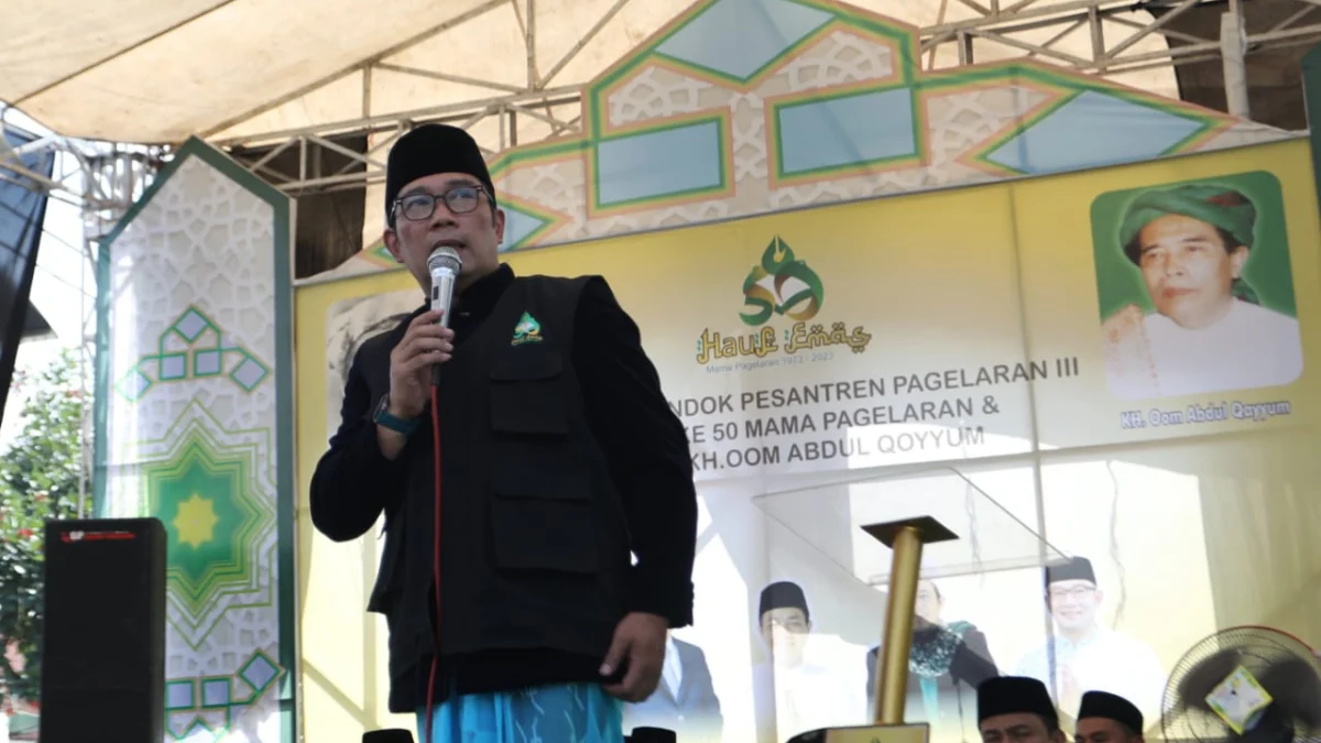 Hadiri Haul Emas Mama Pagelaran, Ridwan Kamil: Sosok Kiai Pejuang Republik Indonesia