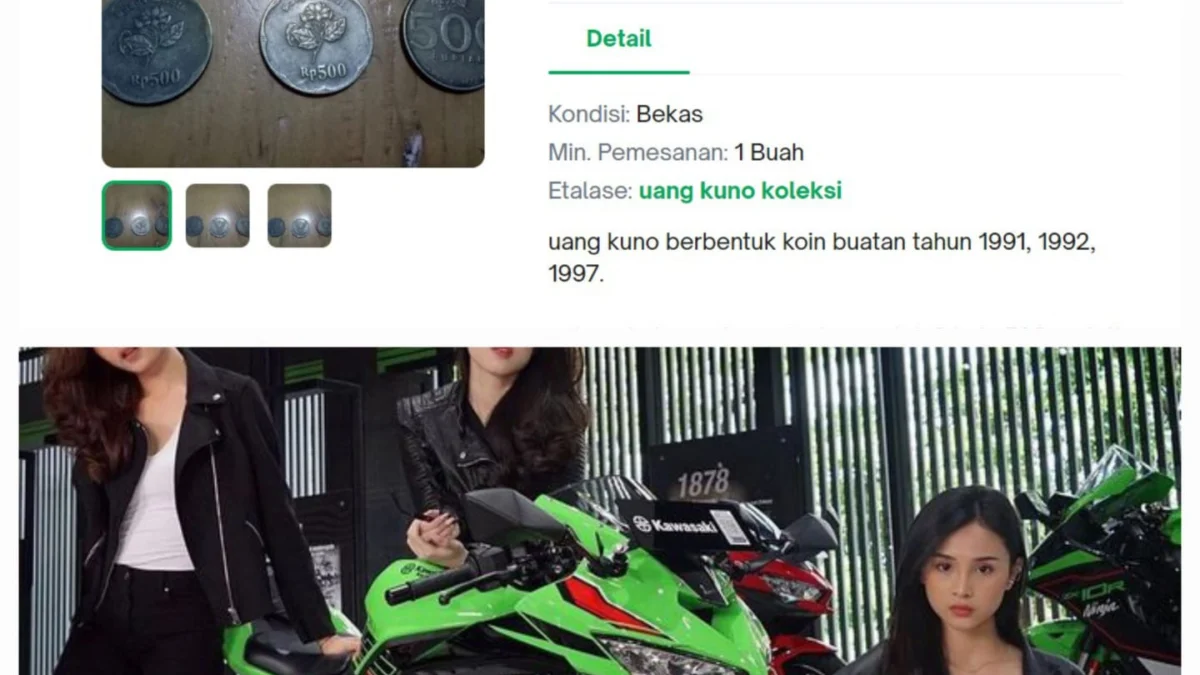 Hanya Perlu Sekeping Koin Melati Rp500 Bisa Dapat Kawasaki ZX25r