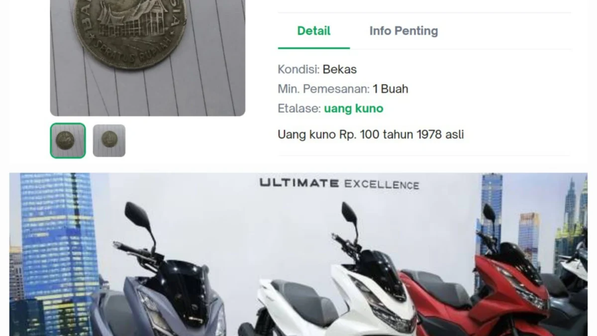 Sekeping Uang Koin 100 Rupiah Bisa di Tukar dengan 2 Motor PCX 2023, Ini Alasannya!