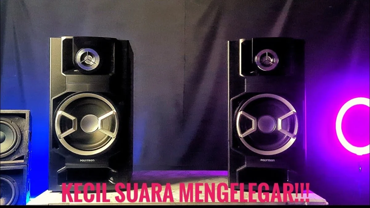 Menggelegar! Ini Dia Speaker Aktif Bluetooth Polytron Dibawah 1jutaan