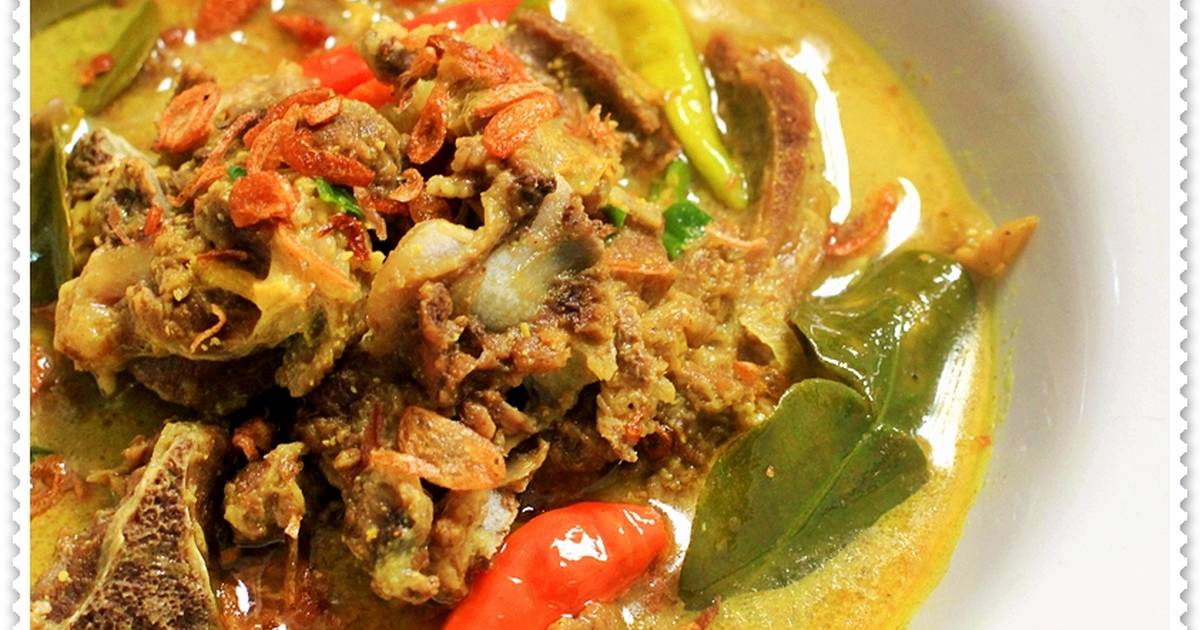 Resep Gulai Kambing Ala Rumahan, Praktis dan Lezat!