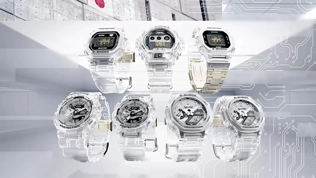 Casio Hadirkan Jam Tangan G-SHOCK dengan Material Tembus Pandang