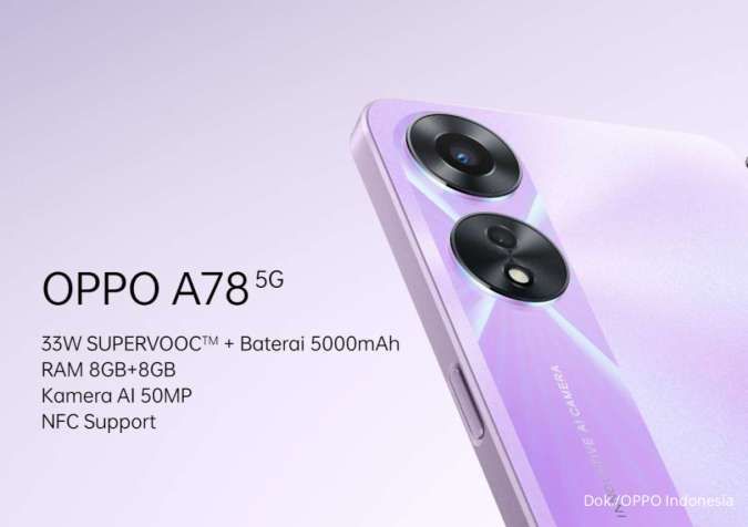 Berikut Spesifikasi dan Kelebihan Hp Oppo A78 4G yang Harus Diketahui