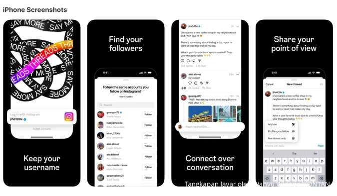 Rilis di RI! Begini Cara Download & Gabung Threads Instagram