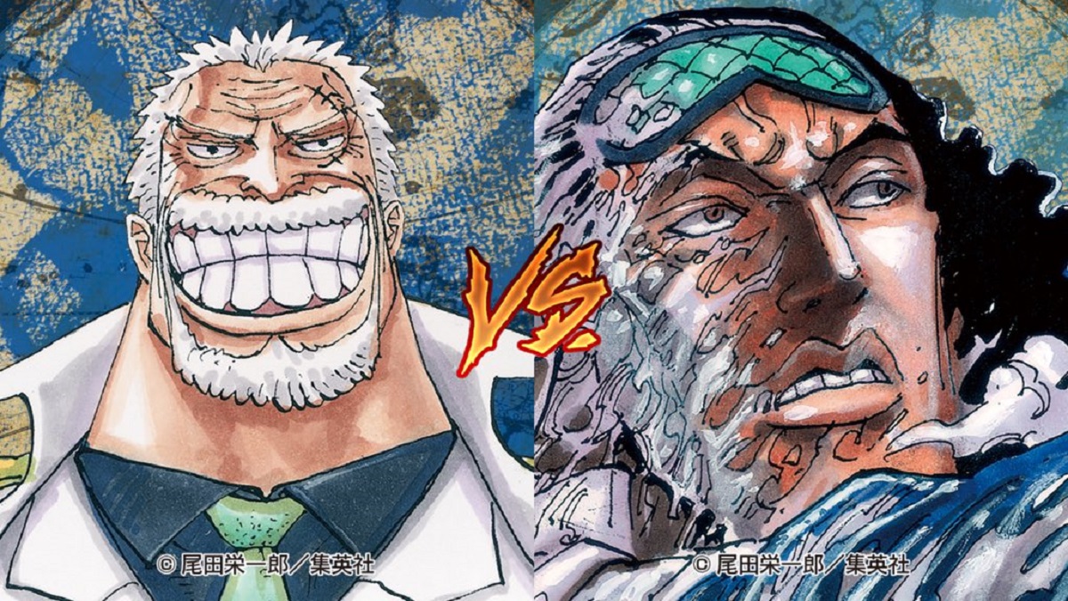 Link Baca One Piece Chapter 1087 Akhir Dari Monkey D Garp Melawan Kuzan