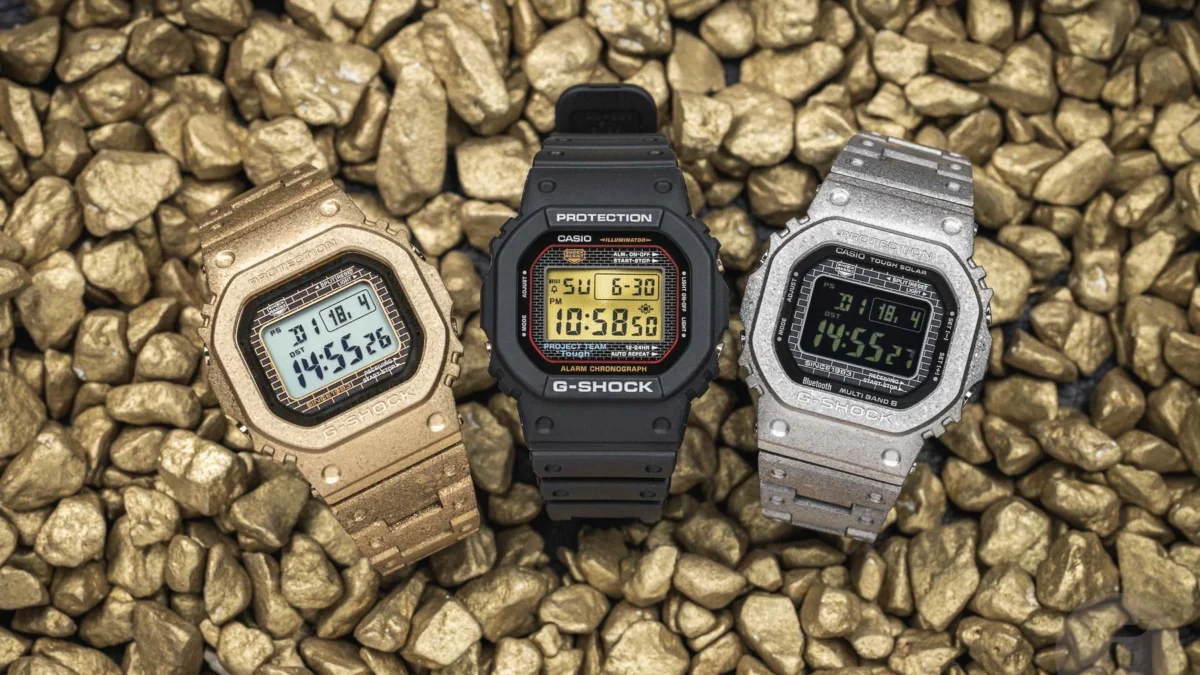 Casio Seri G-SHOCK Recrystallized dengan Material Baja Antikarat