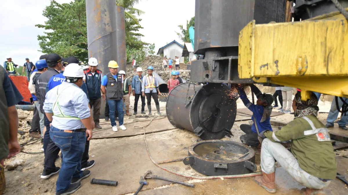 Jembatan Sodongkopo Mulai Dibangun