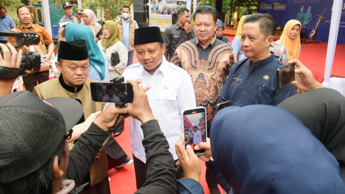 Wagub Uu Ruzhanul Optimistis Desa Cinta Jadi  Desa Terbaik Tingkat Nasional