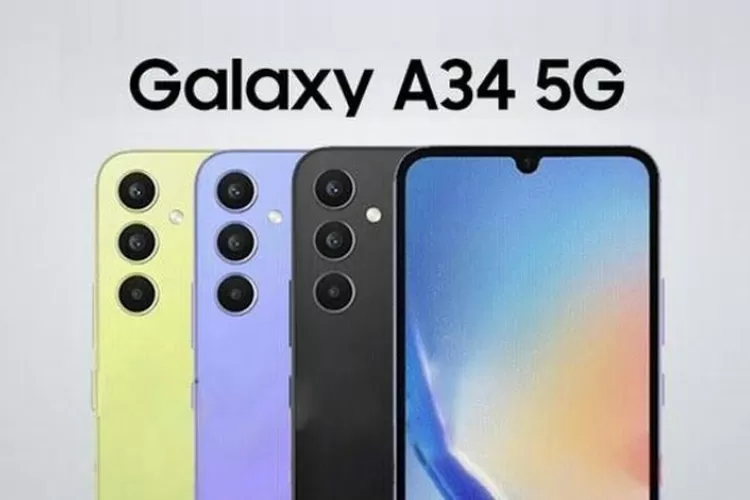 Spesifikasi Lengkap Ponsel Pintar Terbaru, Samsung Galaxy A34 5G