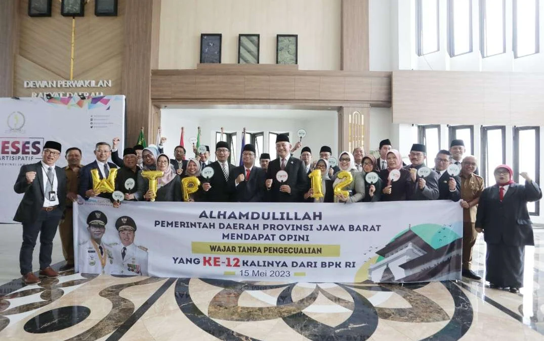 Jawa Barat Raih Opini WTP  Ke-12 dari BPK RI