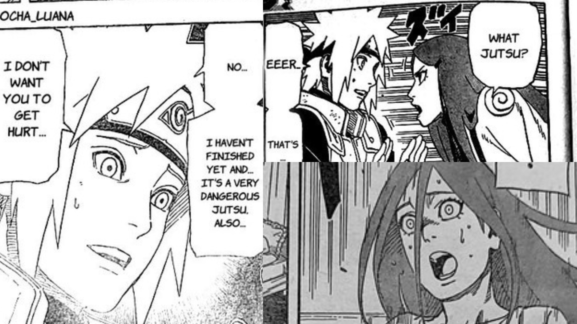 Minato One Shot Scan Vf Manga Plus Raw Manga One Shot Minato Chapter 1 Jutsu Rahasia dan Kushina cemburu