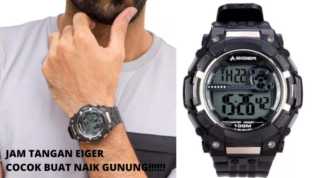 Suka Naik Gunung? 7 jam Tangan Outdoor Eiger Paling Laris!