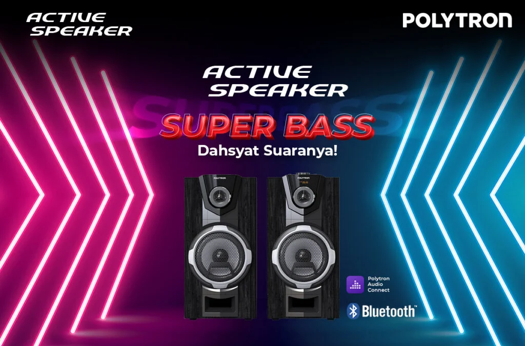 4 Speaker Aktif Polytron yang Sedang Laris Manis di Pasaran