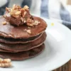 Pancake Cokelat Saus Durian Cemilan Keluarga