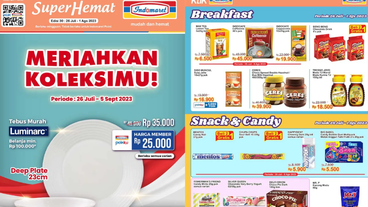 Promo diskon Indomaret akhir Juli 2023