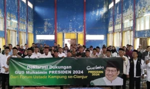 Forum Komunikasi Ustadz Kampung se-Cianjur Deklarasi Dukung Gus Muhaimin Maju Capres 2024