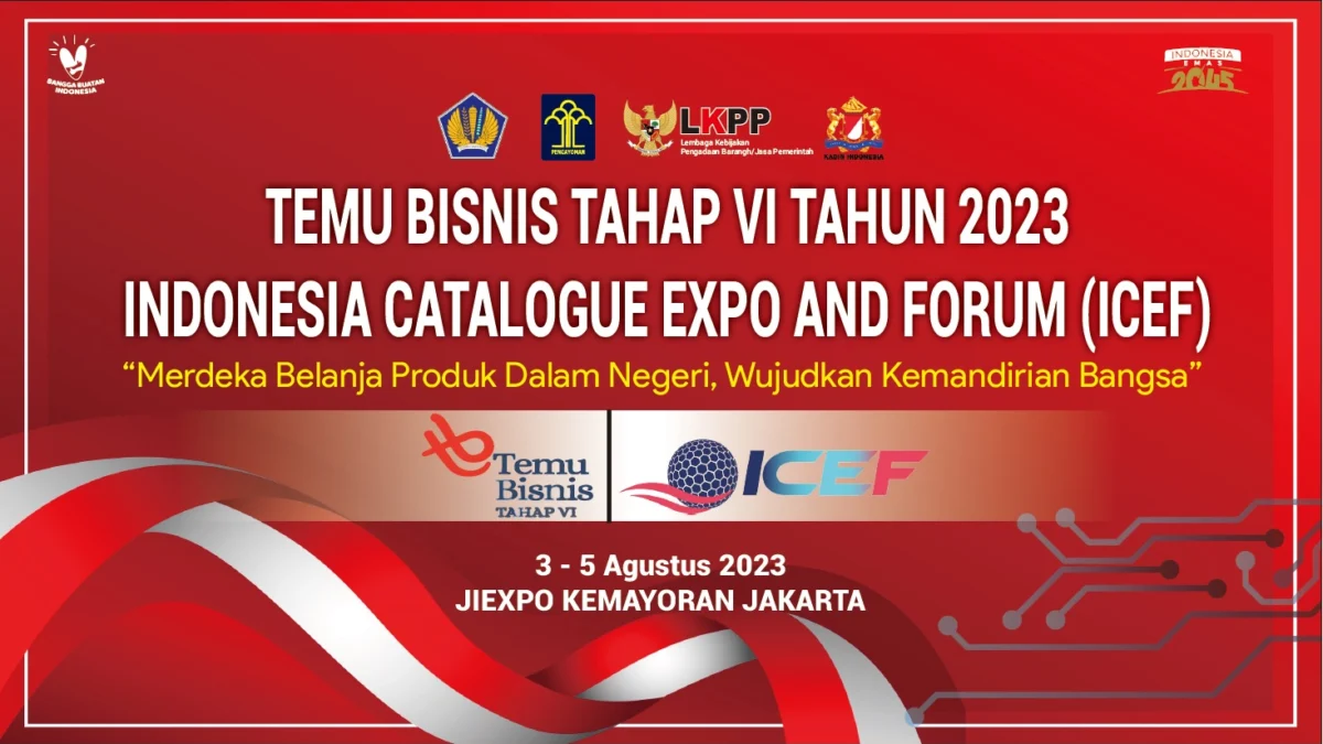 Kemenkumham Gelar Temu Bisnis Tahap VI Indonesia Catalogue Expo and Forum.