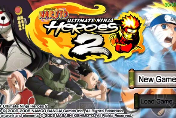 Download Game Naruto Ultimate Ninja Heroes 2 di Android